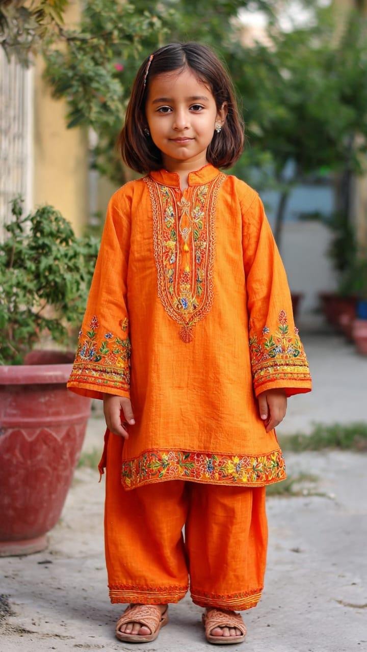 Premium child clothing background